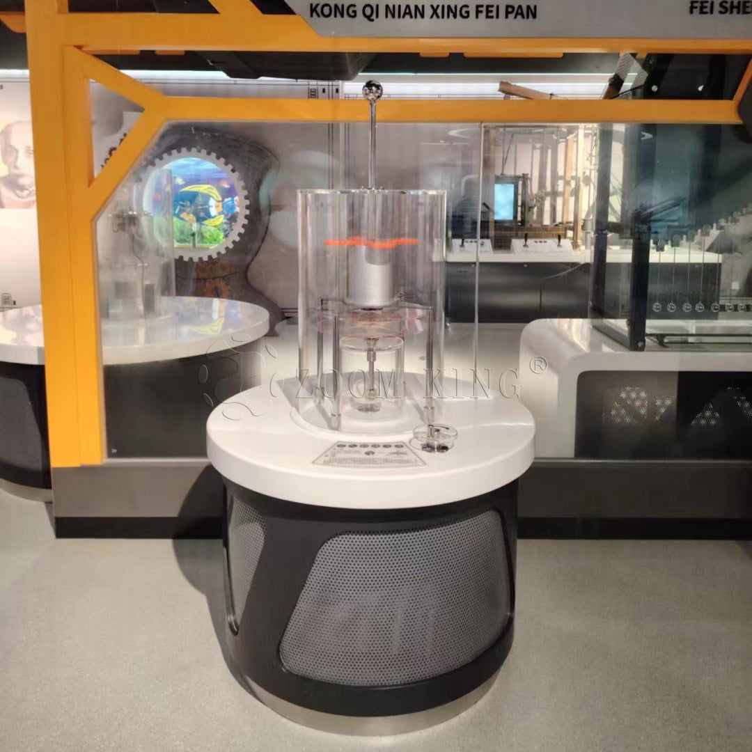Air Viscosity Disc Interactive Exhibit: Discover STEM Concepts with Hands-On Science Demonstration