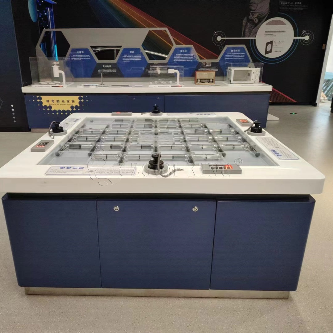 Polarized Maze Interactive Exhibit: A Cutting-Edge STEM Education Experience in Optical Physics