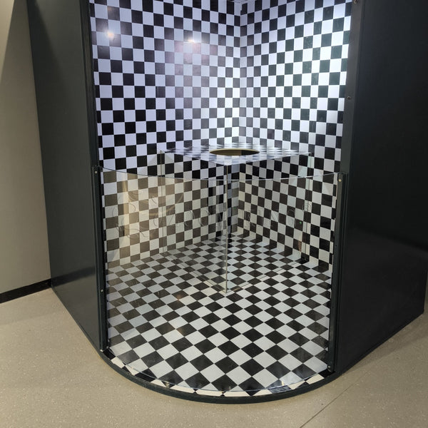 "The Invisible Man Optical Illusion Exhibit | Science Center for Kids | Interactive Perception Display"
