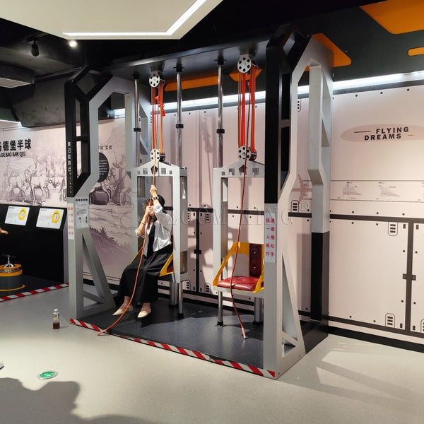 Power Lift: Discover the Science of Pulleys by Lifting Yourself - Zigong Zhongqing Technology Co., Ltd. Operating under the brand Zoomking®.