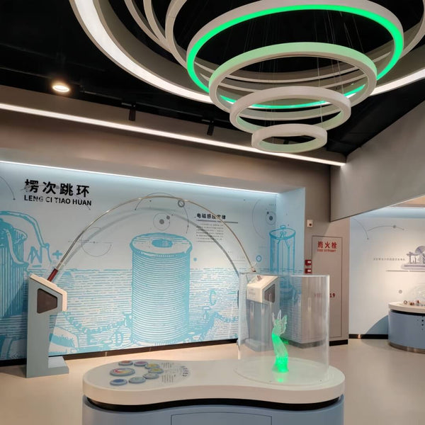 Ingeniously crafted "Light Up Angel Rings" illuminate new science experiences through interactive music