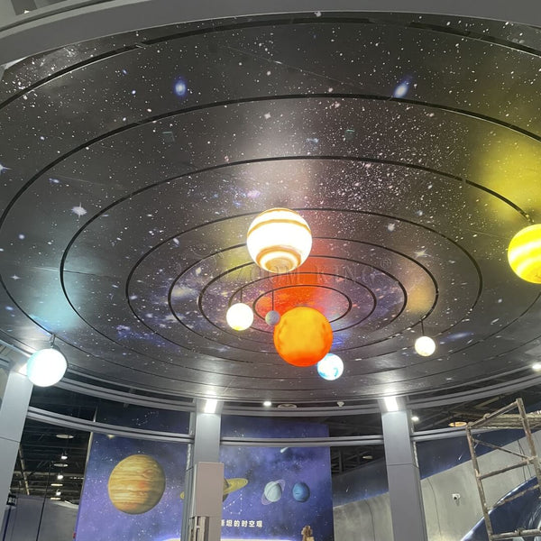 The Sun's Eternal Flame: Unveiling the Cosmic Energy Feast of Nuclear Fusion —Zigong Zhongqing's interactive science installation explores the mysteries of stars