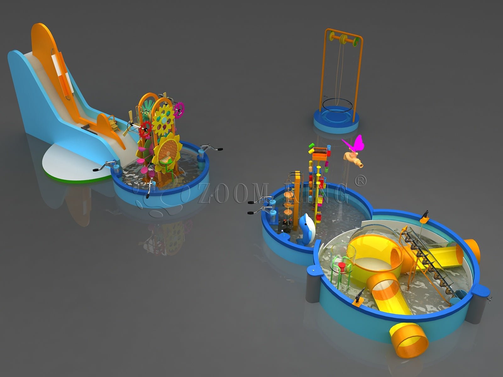 Interactive Water Exhibits for Children Museum | Zoomking