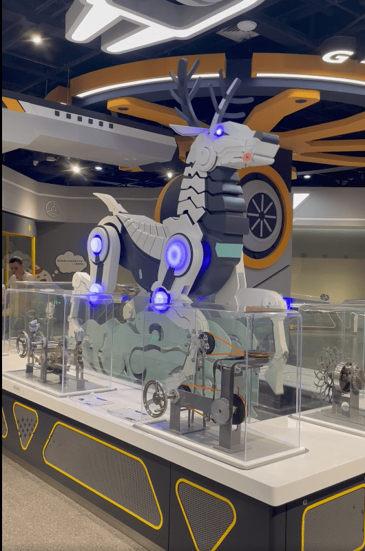 The Mechanical Stag - Where Engineering Meets Elegance - Zigong Zhongqing Technology Co., Ltd. Operating under the brand Zoomking®.