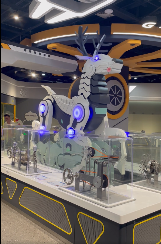 The Mechanical Stag - Where Engineering Meets Elegance