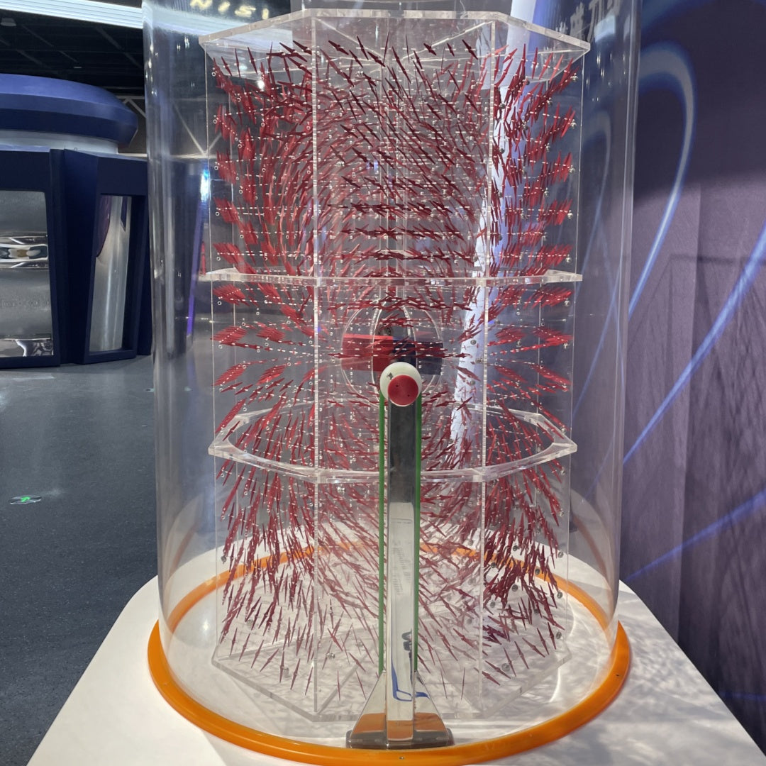 3D Magnetic Field Lines Interactive Exhibit