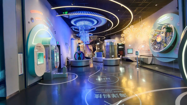 Professional concept development and spatial planning for science museum exhibits, including theme design.