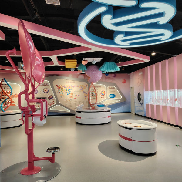 Interactive Science Exhibit: The Role of the Auricle - Engaging Health Education Experience at Huangpu Development Zone Science Museum