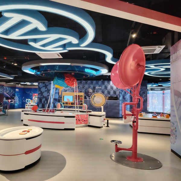 Interactive Science Exhibit: The Role of the Auricle - Engaging Health Education Experience at Huangpu Development Zone Science Museum