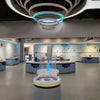 Interactive Science Exhibit: Light Up Angel Ring - Illuminating and Sound-Activated Display for STEM Education