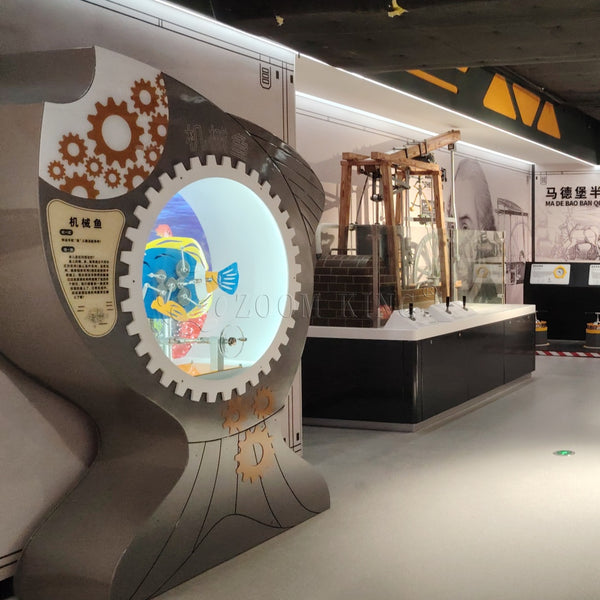 Mechanical Fish Exhibit: Top STEM Learning Experience & Interactive Bionic Science Display