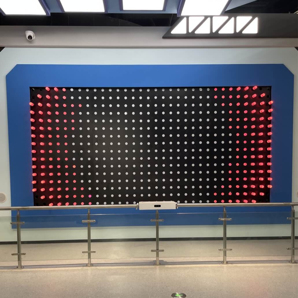 Retractable Matrix Wall - The Pinnacle of Interactive Design