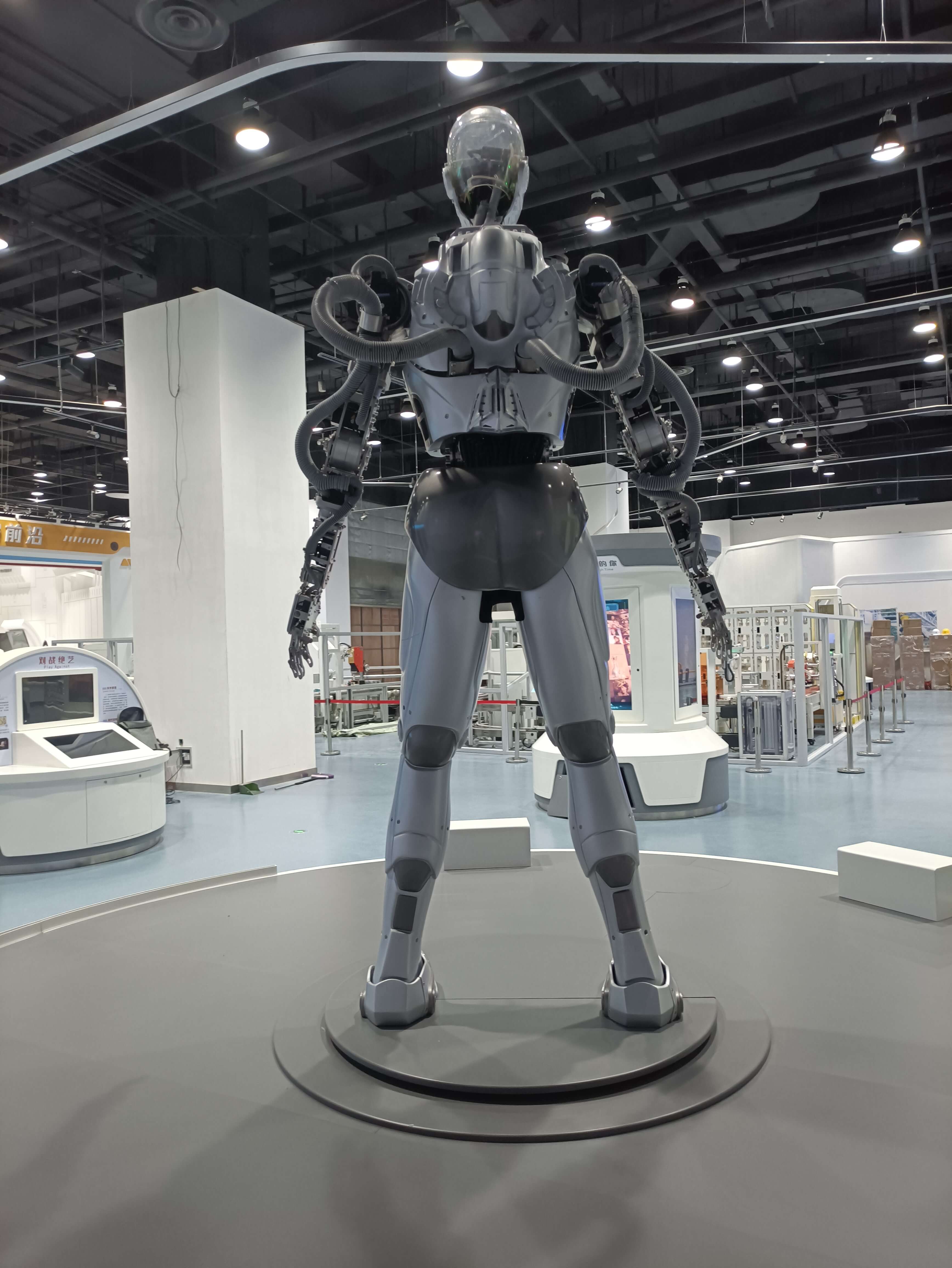 Interactive Museum Exhibits – The Gesture-Sensing Robot