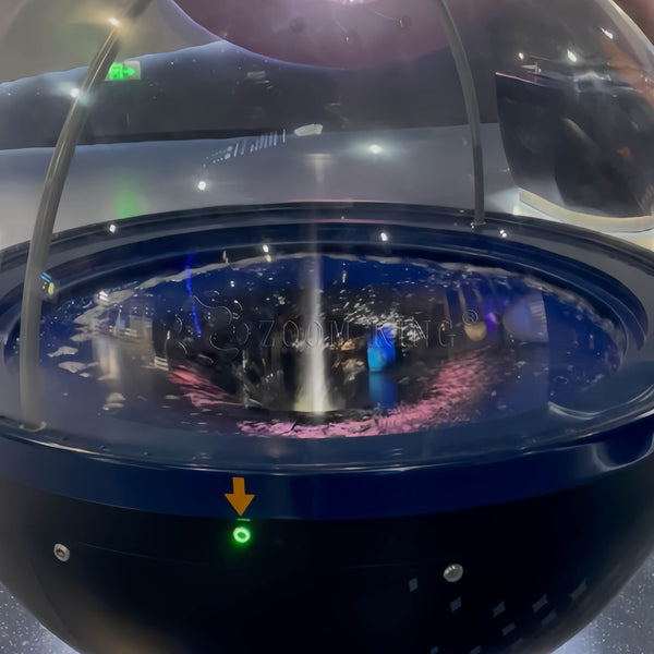 Black hole gravity and motion visualization exhibit