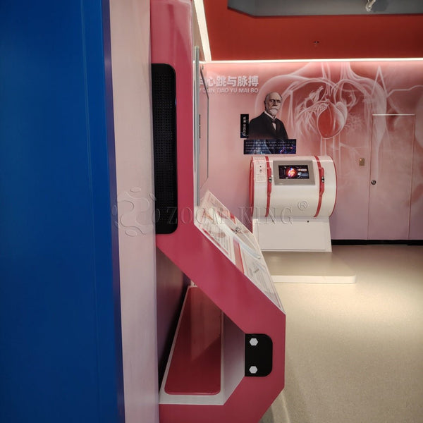 Circadian rhythm learning interface interactive exhibit for science museums