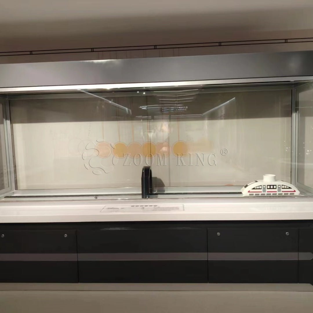 Interactive classical mechanics display explaining Newton’s laws of motion for education