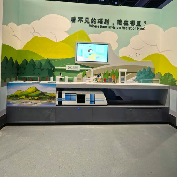 Custom museum learning environment designed for interactive science education