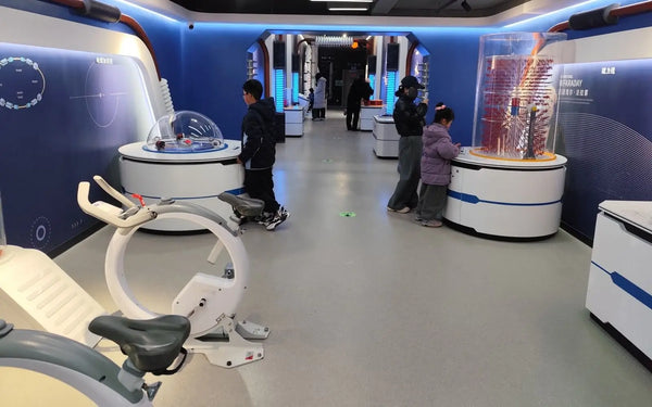 Custom interactive science museumexhibits designed and manufactured byZoomking