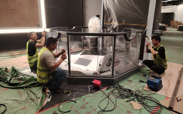 On-site installation and commissioning of large-scale museum exhibits in 2026