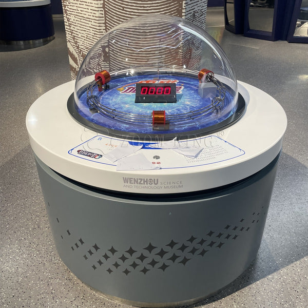 Crack Shot geometric optics interactive exhibit for science museum