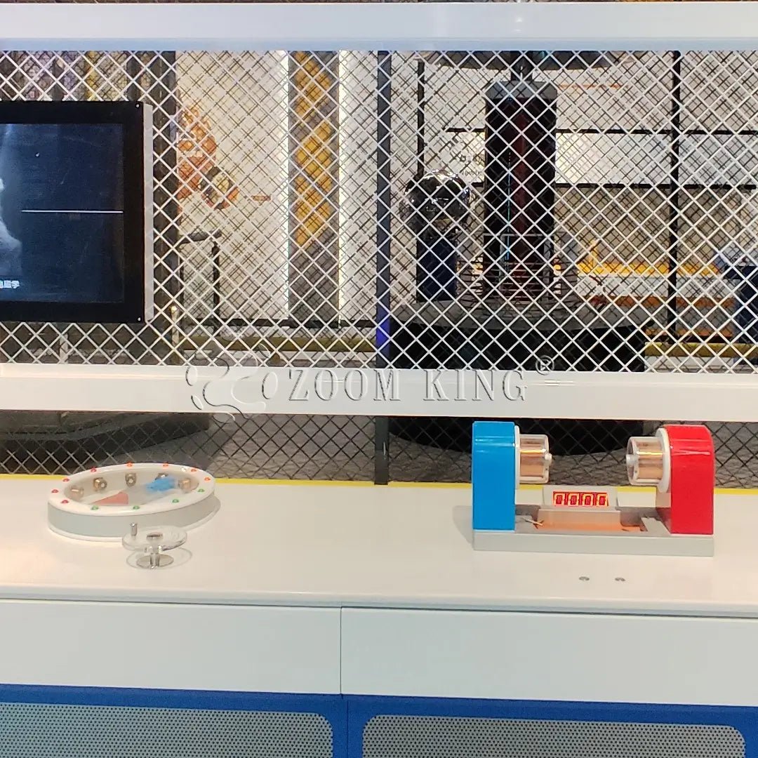 Electromagnetic Discovery: Interactive Induction Exhibit - SCIENCE EXHIBITS - Zigong Zhongqing Technology Co., Ltd.