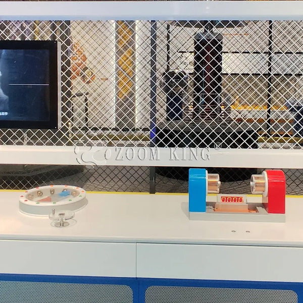 Electromagnetic Discovery: Interactive Induction Exhibit - SCIENCE EXHIBITS - Zigong Zhongqing Technology Co., Ltd.