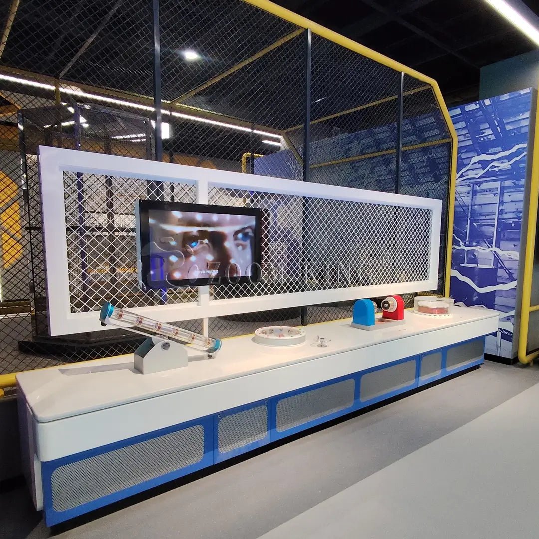 Electromagnetic Discovery: Interactive Induction Exhibit - SCIENCE EXHIBITS - Zigong Zhongqing Technology Co., Ltd.