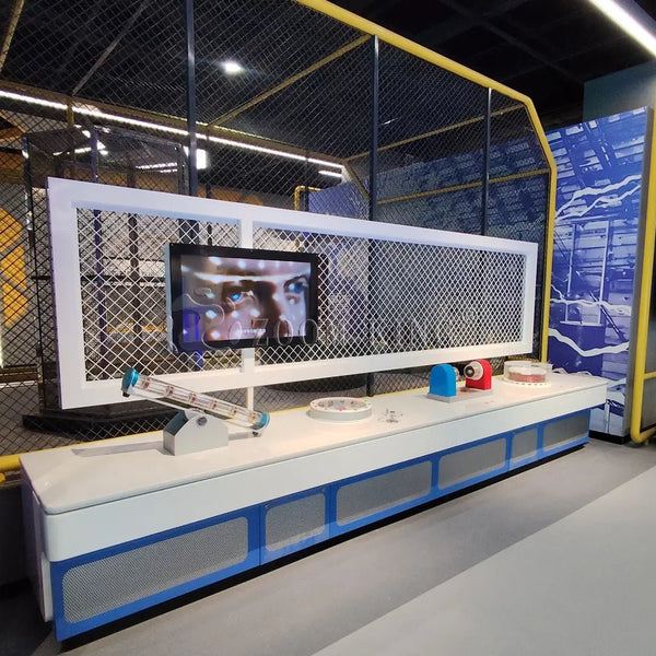 Electromagnetic Discovery: Interactive Induction Exhibit - SCIENCE EXHIBITS - Zigong Zhongqing Technology Co., Ltd.