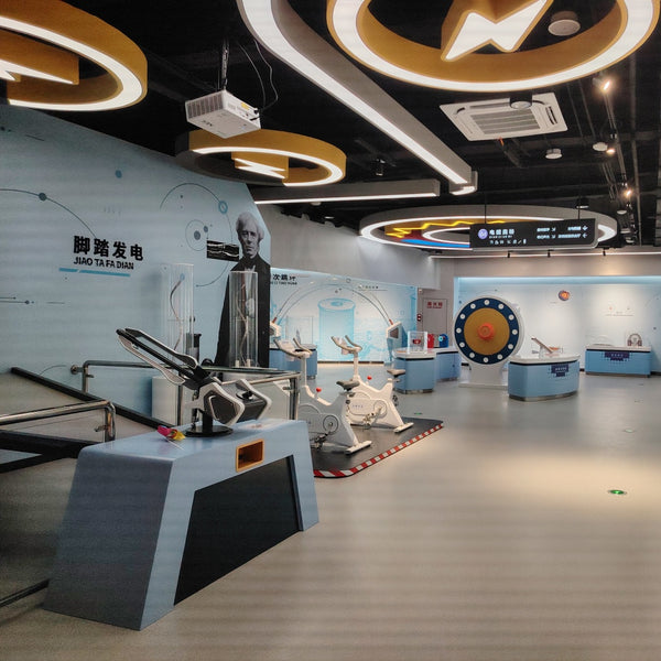 Interactive Science Exhibit: Electromagnetic Gun - Engaging STEM Learning Experience at Huangpu Development Zone Science Museum