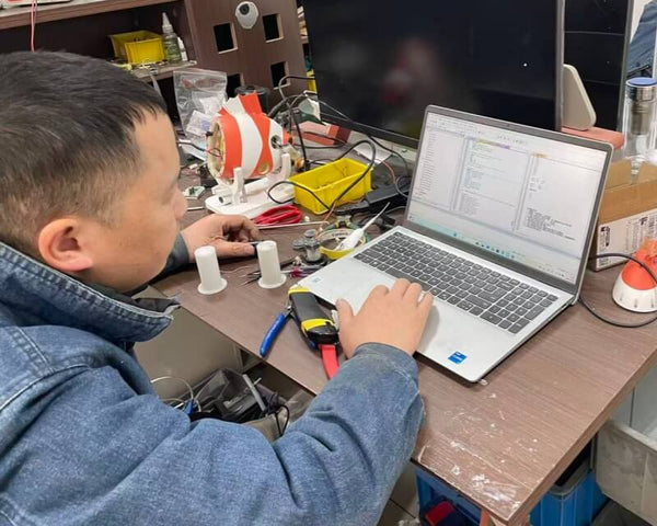 Electronics and control system design for interactive science exhibits
