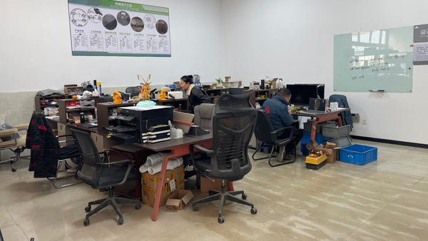 Engineering design and prototyping team developing interactive science museum exhibits at Zoomking