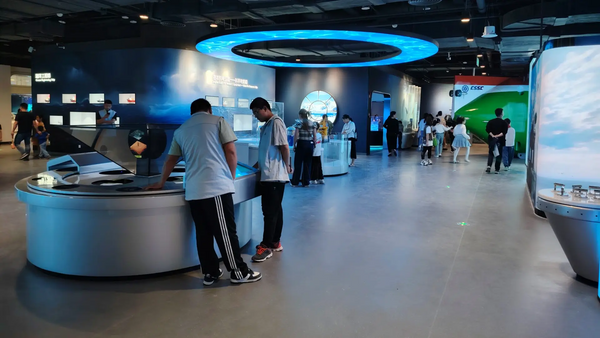 Interactive museum exhibits at Fuzhou Science Museum designed for immersive learning experiences