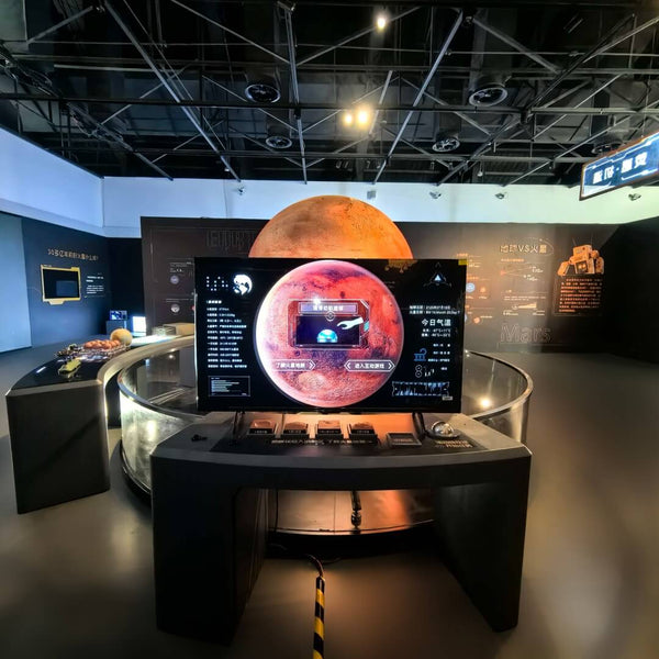 Global installation and technical support for interactive science museum exhibits
