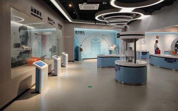 Hands-on electromagnetic exhibit system for public science engagement