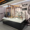 Steam engine exhibit installed in science museum industrial history gallery- Zigong Zhongqing Technology Co., Ltd. Operating under the brand Zoomking®.