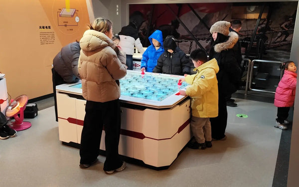Interactive energy science museum exhibit project by Zoomking OEM manufacturer
