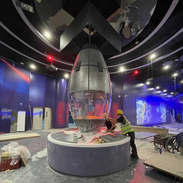 System assembly and calibration of interactive science museum exhibits
