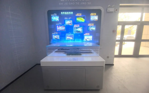 Interactive learning environment with science education exhibits