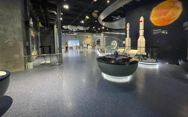 Interactive science museum exhibits designed and manufactured by Zoomking for science centers