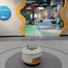Kinetic energy transfer demonstration exhibit designed by Zoomking