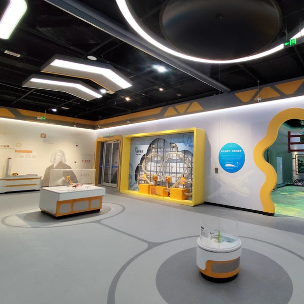 Large-scale immersive interactive exhibits designed for modern museum visitor experience.