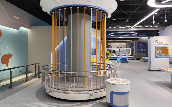 Long-term technical support and maintenance services for interactive science museum exhibits