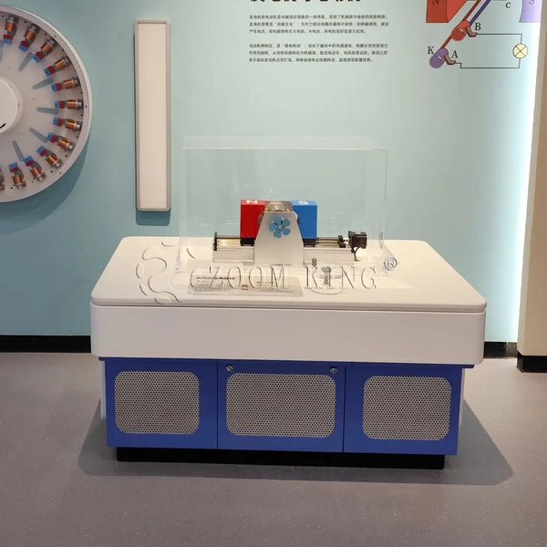 Generator & Electric Motor – Interactive Electromagnetic Induction Exhibit - SCIENCE EXHIBITS - Zigong Zhongqing Tech