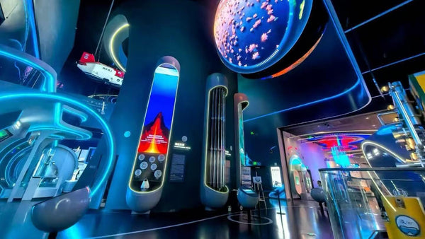 OEM project management and delivery for science museum exhibits—planning, production tracking, and global shipment coordination.