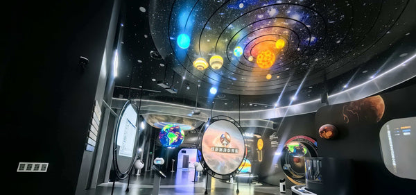 OEM science museum exhibit project case studies showing completed interactive science museum installations worldwide