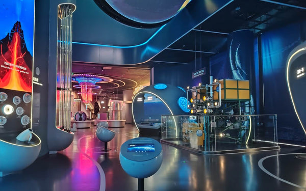 OEM interactive science museum exhibits for STEM education and science centers