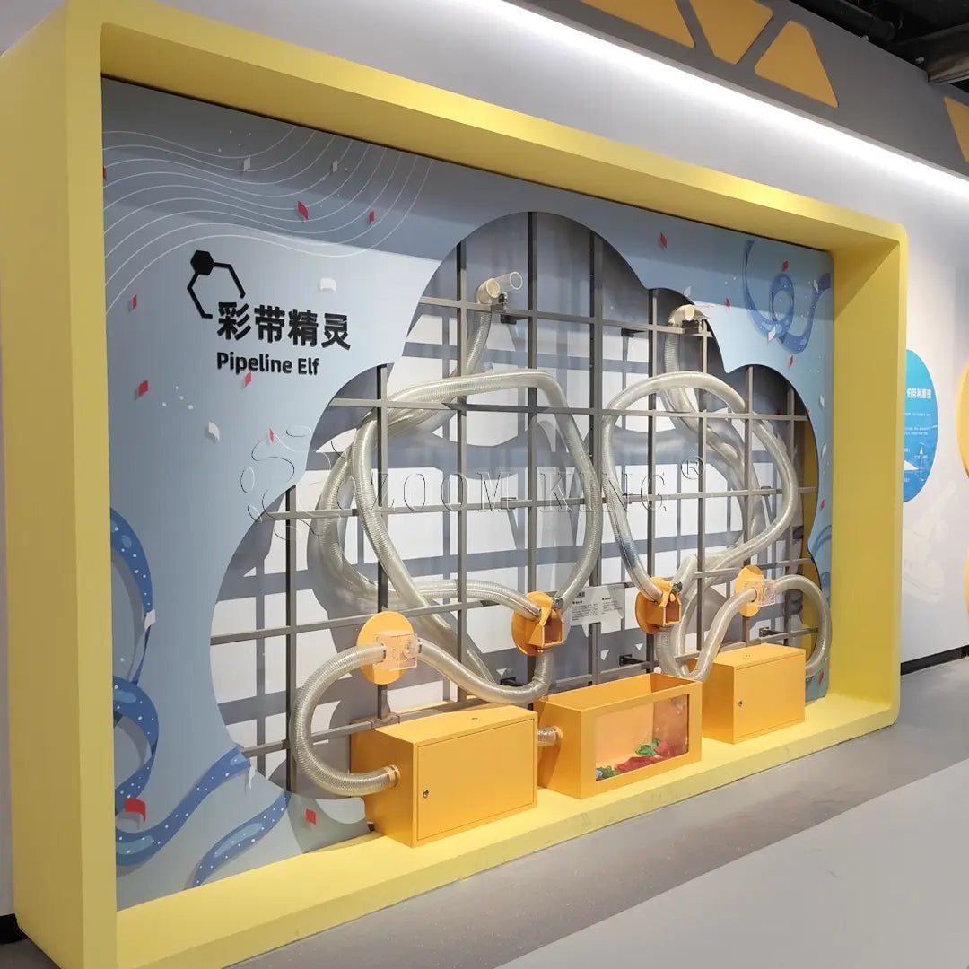 Ribbon Fairy – Interactive Airflow Exhibit - SCIENCE EXHIBITS - Zigong Zhongqing Tech