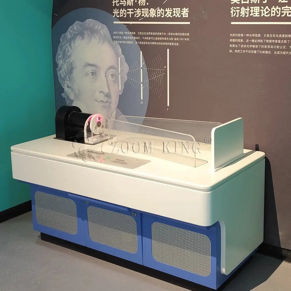 Light Interference and Diffraction Exhibit – Precision Optical [Science Museum Exhibits] - SCIENCE EXHIBITS - Zigong Zhongqing Tech
