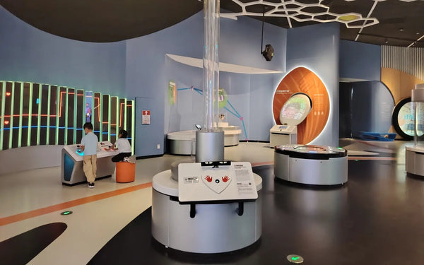 Immersive life science installation at Shenzhen Science Museum designed for interactive public education