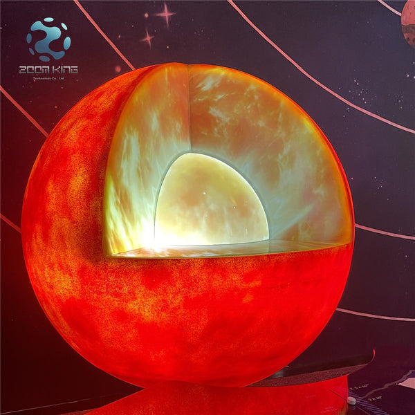 Science and technology museum interactive products  solar fusion